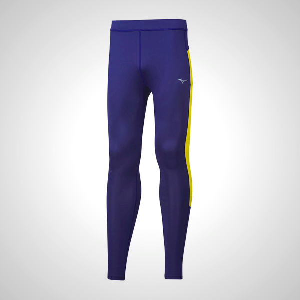 Purple Mizuno Impulse Core Long Running Men's Tights 09236-PXBC