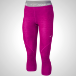 Purple Mizuno Impulse Printed ¾ Running Women's Tights | 21430-PBUM