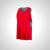 Red Mizuno Alpha Men's Tank Top | 28904-VMLB
