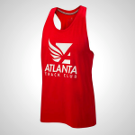 Red Mizuno Atlanta Track Club 50/50 Men's Tank Top | 65937-IFYS