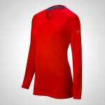 Red Mizuno Comp Training Women's Tops | 12940-NXSQ