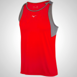 Red Mizuno Alpha Vent Men's Tank Top | 30692-OLBH