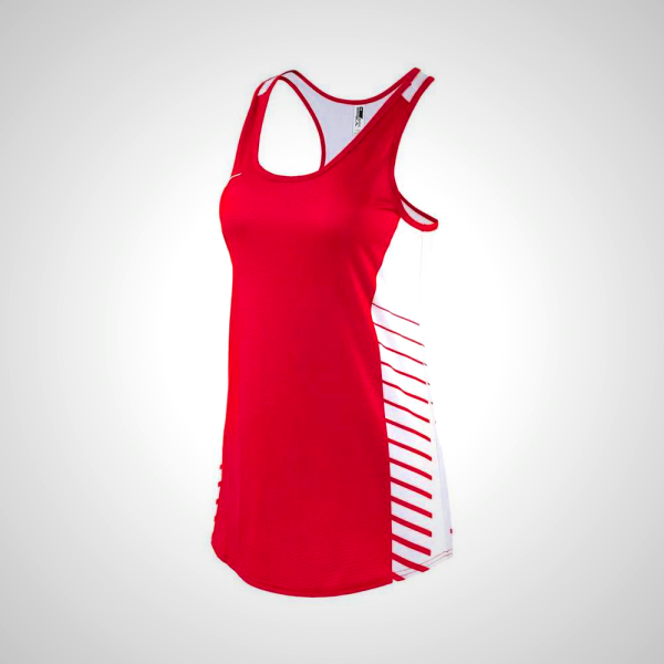 Red Mizuno Team Women's Tank Top | 29801-IKBW