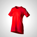 Red Mizuno Techno VII Short Sleeve Women's Jersey | 18257-FXVC