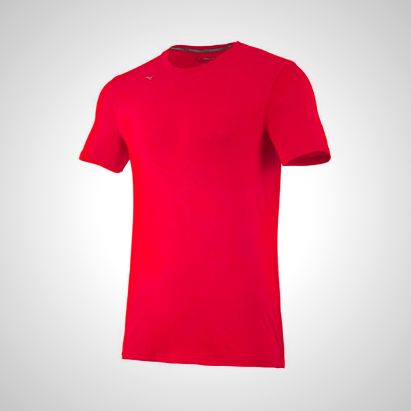 Red Mizuno Volleyball Attack 2.0 Men's T-Shirt | 36154-YZVW