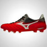 Mizuno MORELIA NEO II JAPAN Men's Soccer Cleats Red/Silver/Black