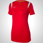Mizuno Balboa 5.0 Long Sleeve Volleyball Jersey for Women - Red/Silver/Grey | 41528-GLRQ