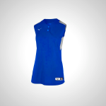 Mizuno Aerolite 2-Button Sleeveless Softball Jersey for Women - Royal Grey 76504-XDAG