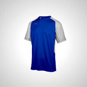 Mizuno Aerolite Crew Baseball Jersey Royal Grey 26904-XUHE