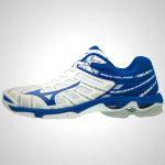 Mizuno Wave Voltage Men's Volleyball Shoes White/Blue | 27349-GECP