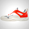 White/ Coral Mizuno Ghost Shadow Women's Handball Shoes | 93168-HCGB