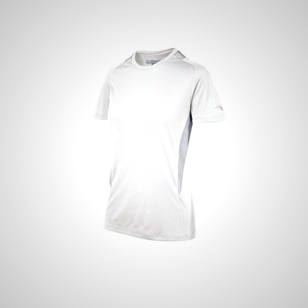 White/Grey Mizuno Softball Crew Neck Women's Jersey 90627-BDFM