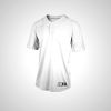 White Mizuno Aerolite 2-Button Baseball Jersey for Men | 86759-JPVW