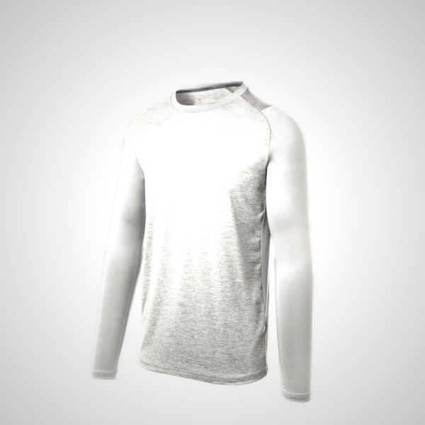White Mizuno Alpha Stretch Sleeve Men's Top | 21709-QXPC