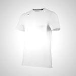 White Mizuno Volleyball Attack 2.0 Men's T-Shirt | 36890-GBAW