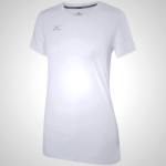 White Mizuno Volleyball Attack 2.0 Women's T-Shirt | 95082-VXQA