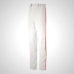 White/Red Mizuno Premier Pro Piped Baseball G2 Men's Pants 18254-XBLC