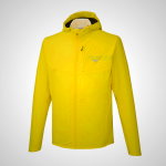 Yellow Mizuno Waterproof 20K ER Running Jacket for Men | 50713-YQKJ