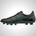Mizuno Morelia Neo KL II Soccer Cleats - Black/Blue Turquoise