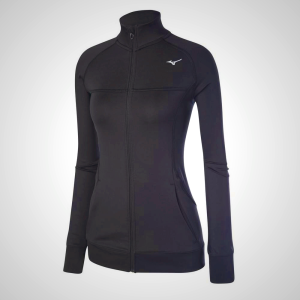 Black Mizuno Alpha Knit Women's Jacket | 02948-WFIO