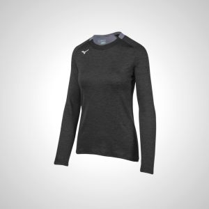 Black Mizuno Alpha Long Sleeve Women's Top | 94016-MDWL