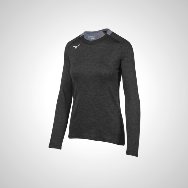 Black Mizuno Alpha Long Sleeve Women's Top | 94016-MDWL