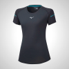 Black Mizuno Alpha Running Women's T-Shirt | 58173-DMXY