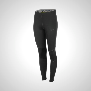 Black Mizuno Breath Thermo Women's Tights | 21746-SOKL