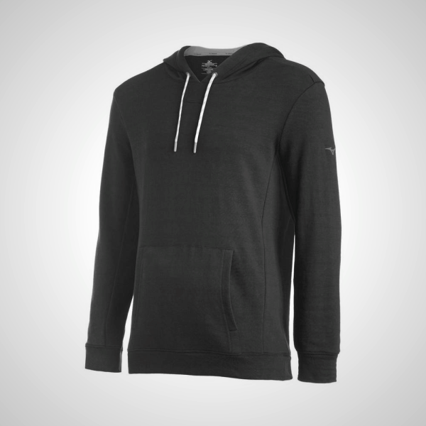 Black Mizuno Comp Warmup Men's Hoodie | 82419-WEDS