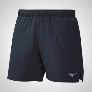 Black Mizuno Core 5.5 Running Men's Shorts | 25381-ZTJU