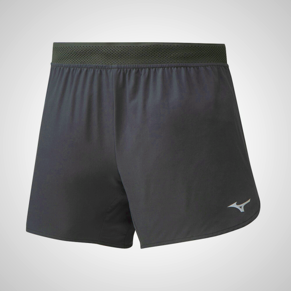 Black Mizuno ER 4.5 2in1 Running Women's Shorts | 53067-XGNC