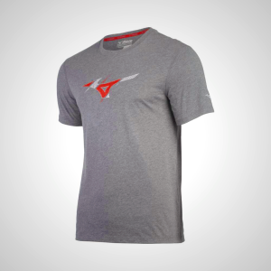 Black Mizuno Inspire Graphic Men's T-Shirt | 26074-WKXD