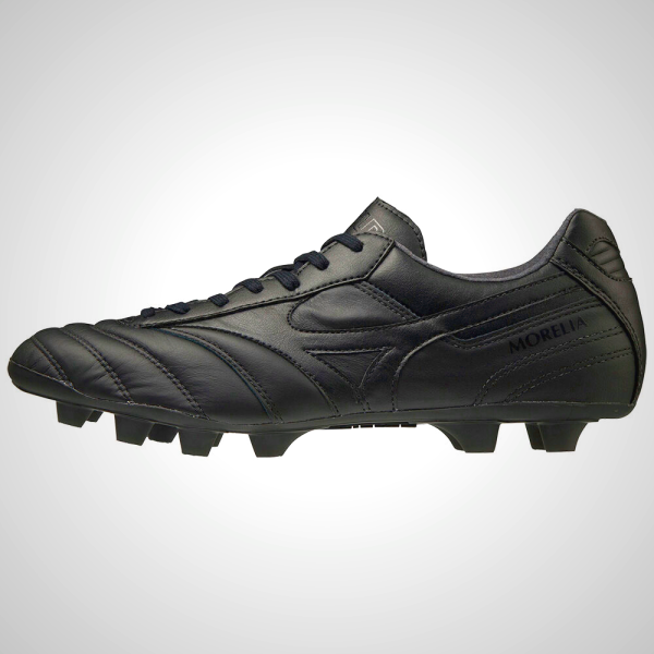 Black Mizuno Morelia II Elite Men's Soccer Cleats | 14957-ACOZ