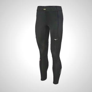 Black Mizuno Static Breath Thermo Women's Tights | 81206-HILD