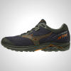 Black Mizuno WAVE RIDER GTX Men's Trail Running Shoes | 92758-RTJX