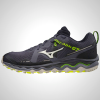 Black Mizuno Wave Mujin 7 Men's Trail Running Shoes | 91542-AGOE