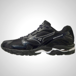 Black Mizuno Wave Rider 10 Kuro Women's Sneakers | 27145-DZVH