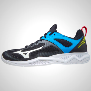 Mizuno Ghost Shadow Men's Handball Shoes Black/White/Blue 30518-ODFA
