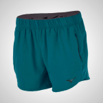 Blue Mizuno Alpha 4" Running Women's Shorts | 54037-YGDX