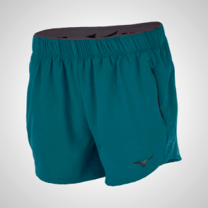 Blue Mizuno Alpha 4" Running Women's Shorts | 54037-YGDX