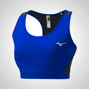 Blue Mizuno Alpha Running Women's Sports Bra | 18634-RAPI