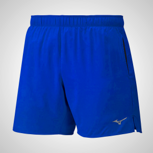 Blue Mizuno Core 5.5 Running Men's Shorts | 72803-ZIKF