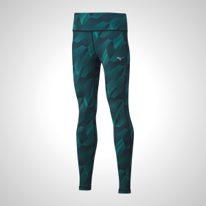 Blue Mizuno Hineri Reversible Women's Tights | 06324-KTDV