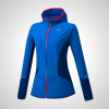 Blue Mizuno Hybrid BT Women's Running Hoodie | 49315-SGCU