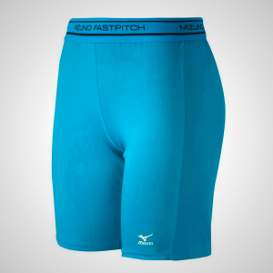 Blue Mizuno Low Rise Compression Sliding Women's Shorts | 51687-NYTC
