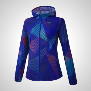 Blue Mizuno Running Women's Jacket 57068-UOFJ