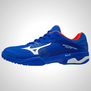 Blue Mizuno Wave Exceed Tour 3 AC Men's Tennis Shoes | 16832-MVHC