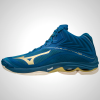 Blue Mizuno Wave Lightning Z6 Mid Men's Volleyball Shoes | 89142-JWPI