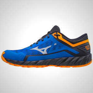 Mizuno Wave Ibuki 3 Men's Trail Running Shoes - Blue/Orange