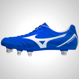 Mizuno Monarcida Neo Rugby Boots Women's Blue/White Size 4-13
